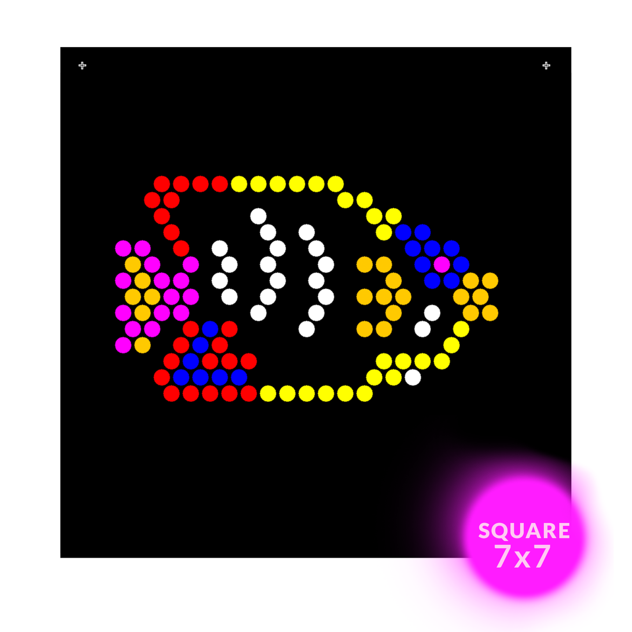Square Lite Brite Design Refills: Under The Sea