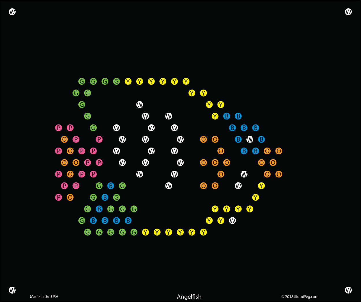 Lite Brite Ultimate Classic Refills - Sea Creature Pattern - Set of 10