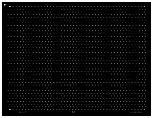 Original 9x12 Lite Brite Design Refill: Blank (RECTANGLE)