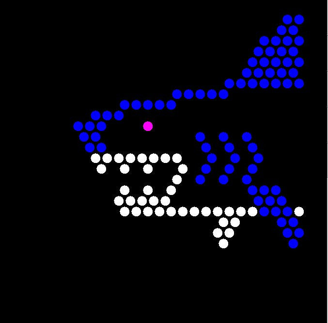 Square Lite Brite Design Refills: Under The Sea