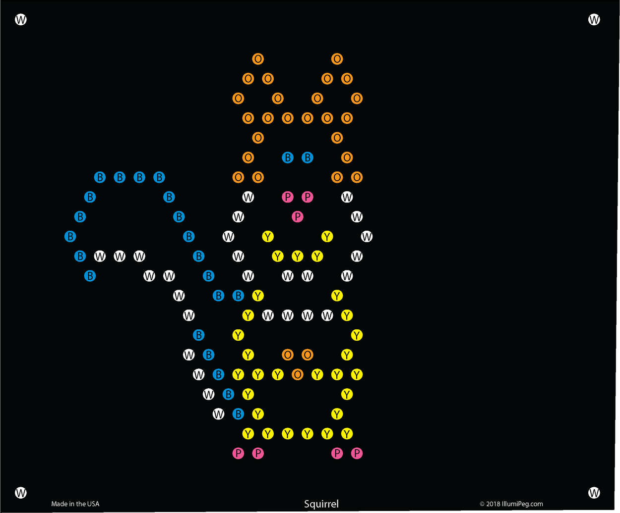 Lite-Brite Ultimate Classic Refills - Zoo Animal Pattern - Set of 10
