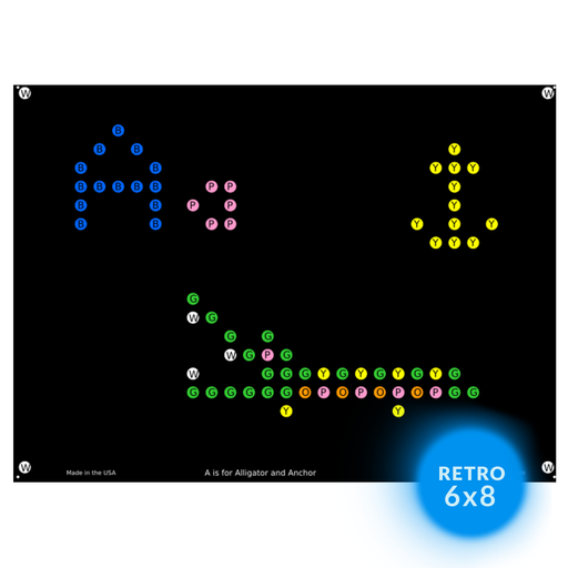 Lite brite hot sale retro refill sheets