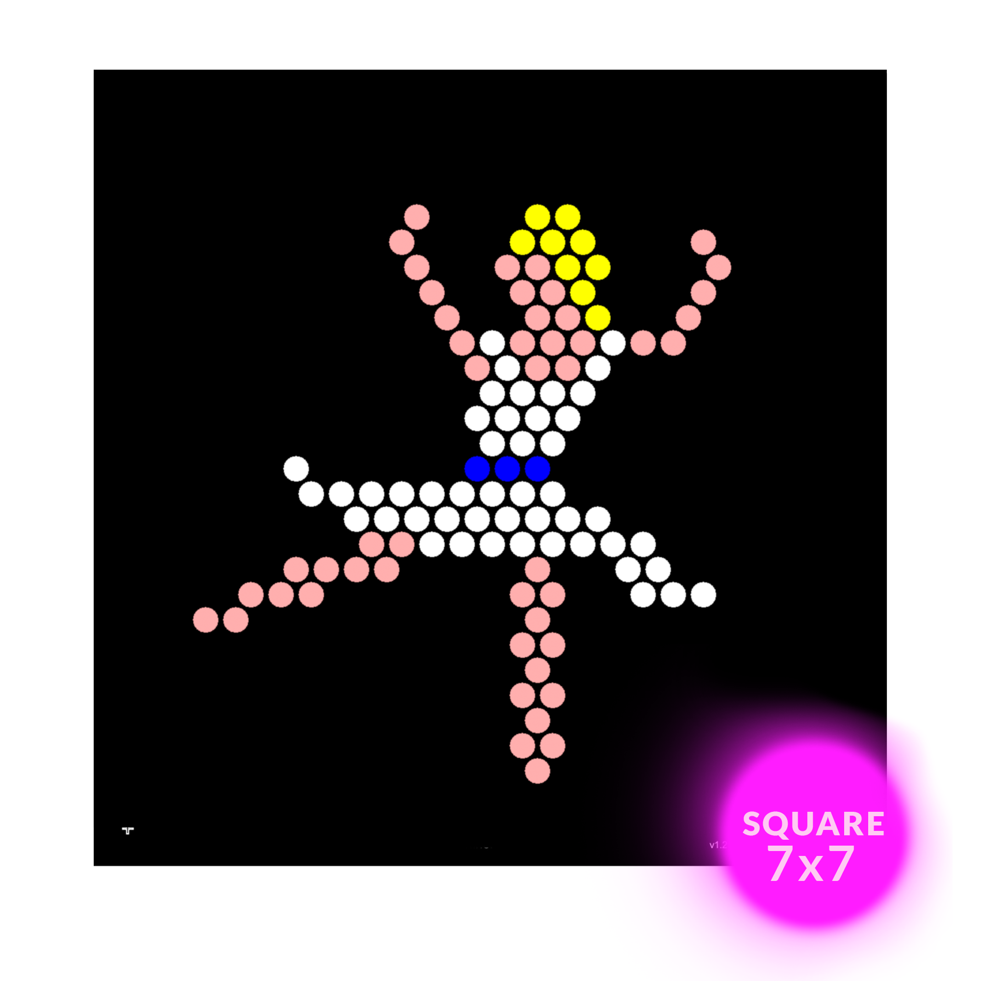 【在庫一掃】 Square_Ballerina_Illumipeg_Pro タイムセール