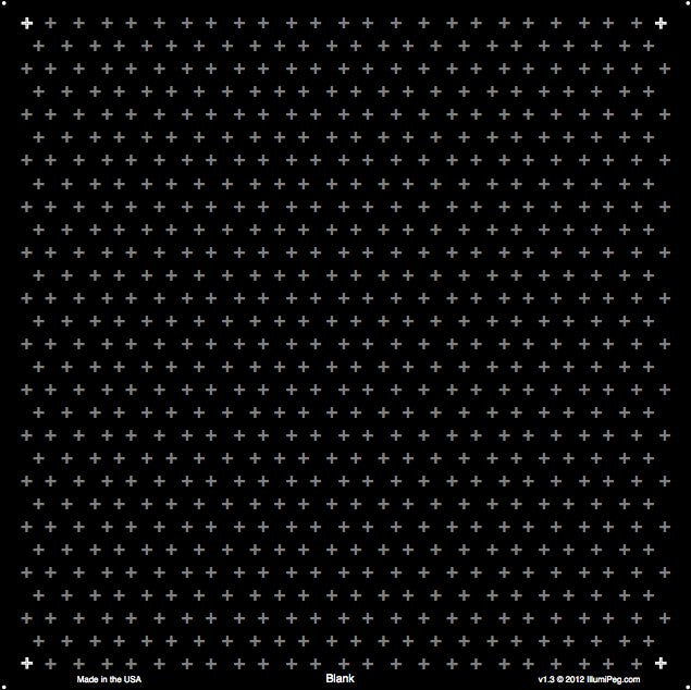 IllumiPeg Little Miss Refill Templates For Lite Brite Cube, Flat-Screen,  And Four Share